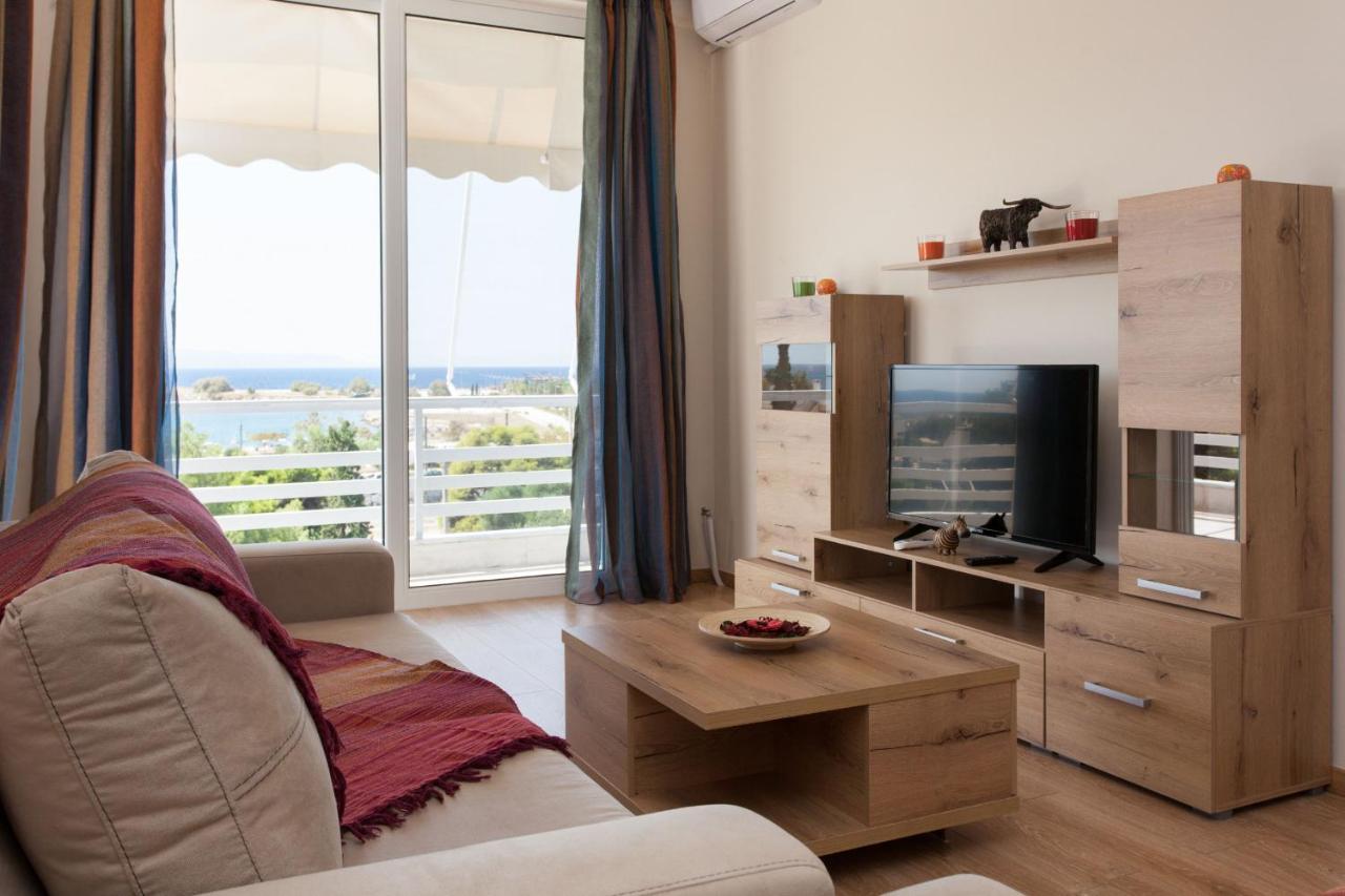Modern Apt In Glyfada A Breath Away From The Sea - The View เอเธนส์ ภายนอก รูปภาพ