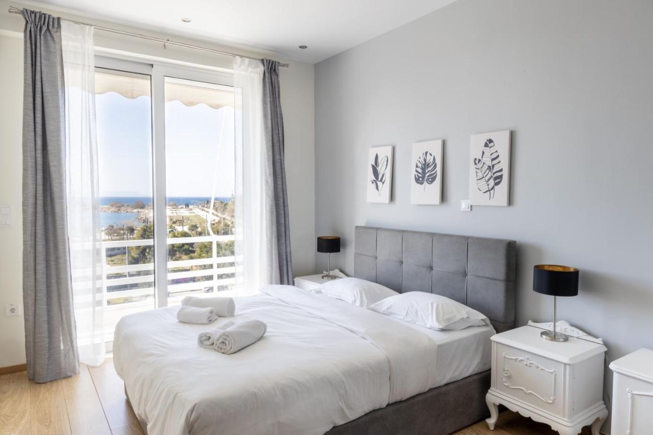 Modern Apt In Glyfada A Breath Away From The Sea - The View เอเธนส์ ภายนอก รูปภาพ
